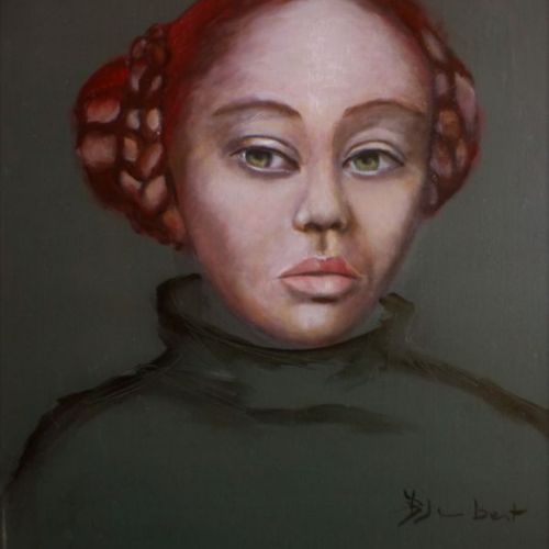 Huile sur bois 30 x 25