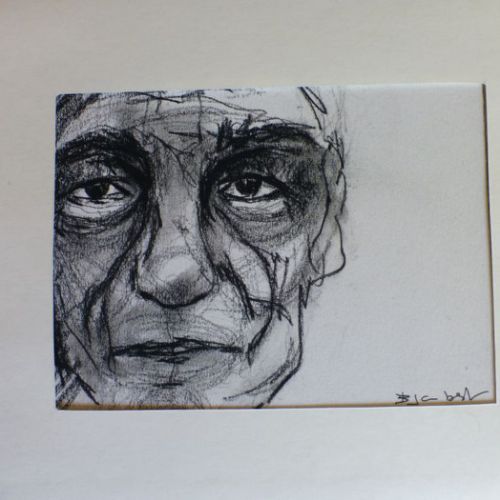 Fusain, pierre noire